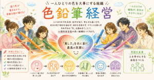 「色鉛筆経営」に込めた想い